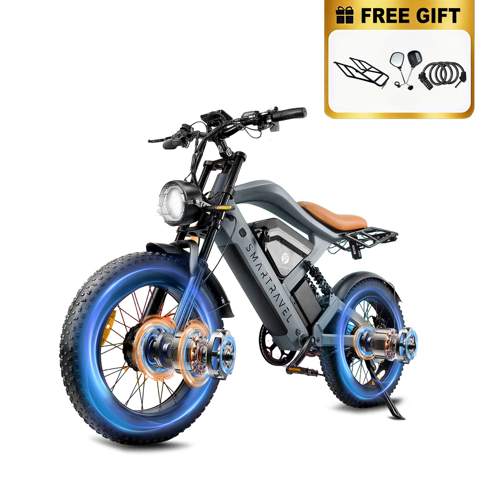 small electric motor for bicycle Smartravel ST202 Pro GPS Smart Control Long Range Electric Bike