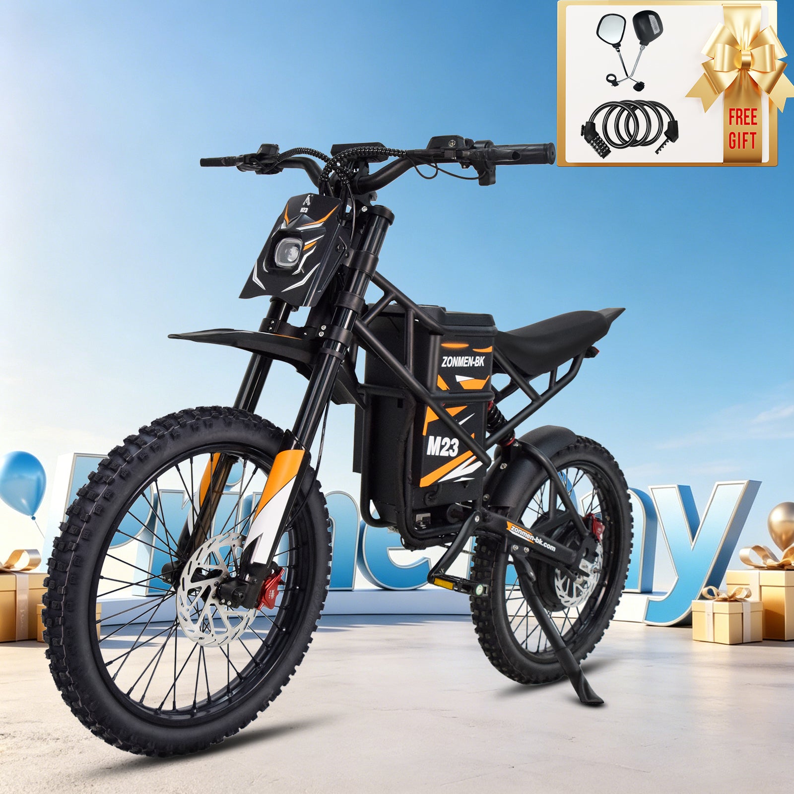 ZonMen 6500W Electric Dirt Bike M23