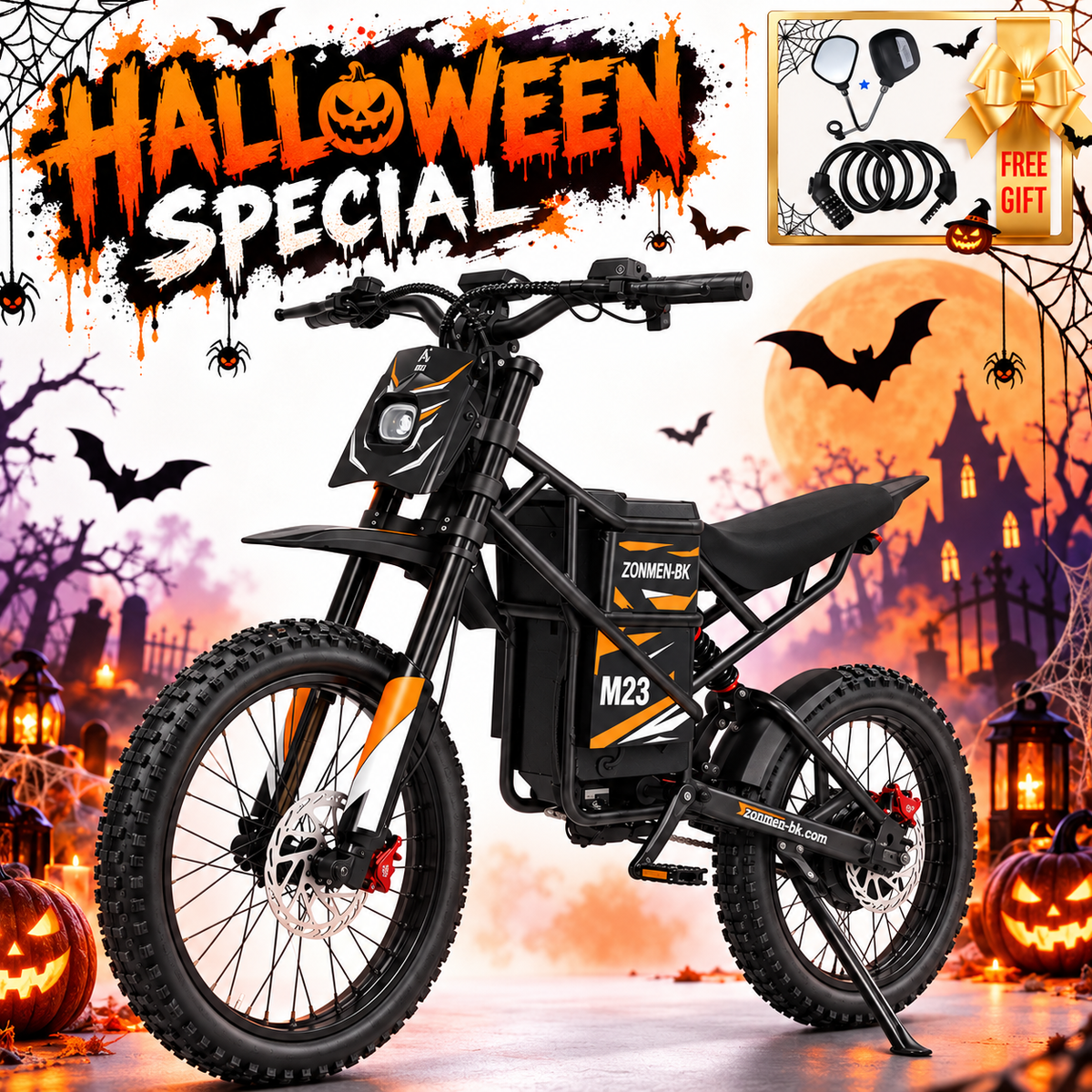 Smartravel 6500W Electric Dirt Bike M23
