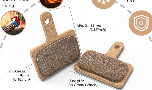 Front Braking pad and rear braking pad for Ebike ST202