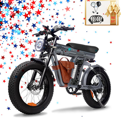 electric bicycle fat tyre FENGQS Q8 Plus 26" Adult Off-Road E-Bikes capable of tackling steep inclines up to a 20% grade Finally a Fat Tire Ebike