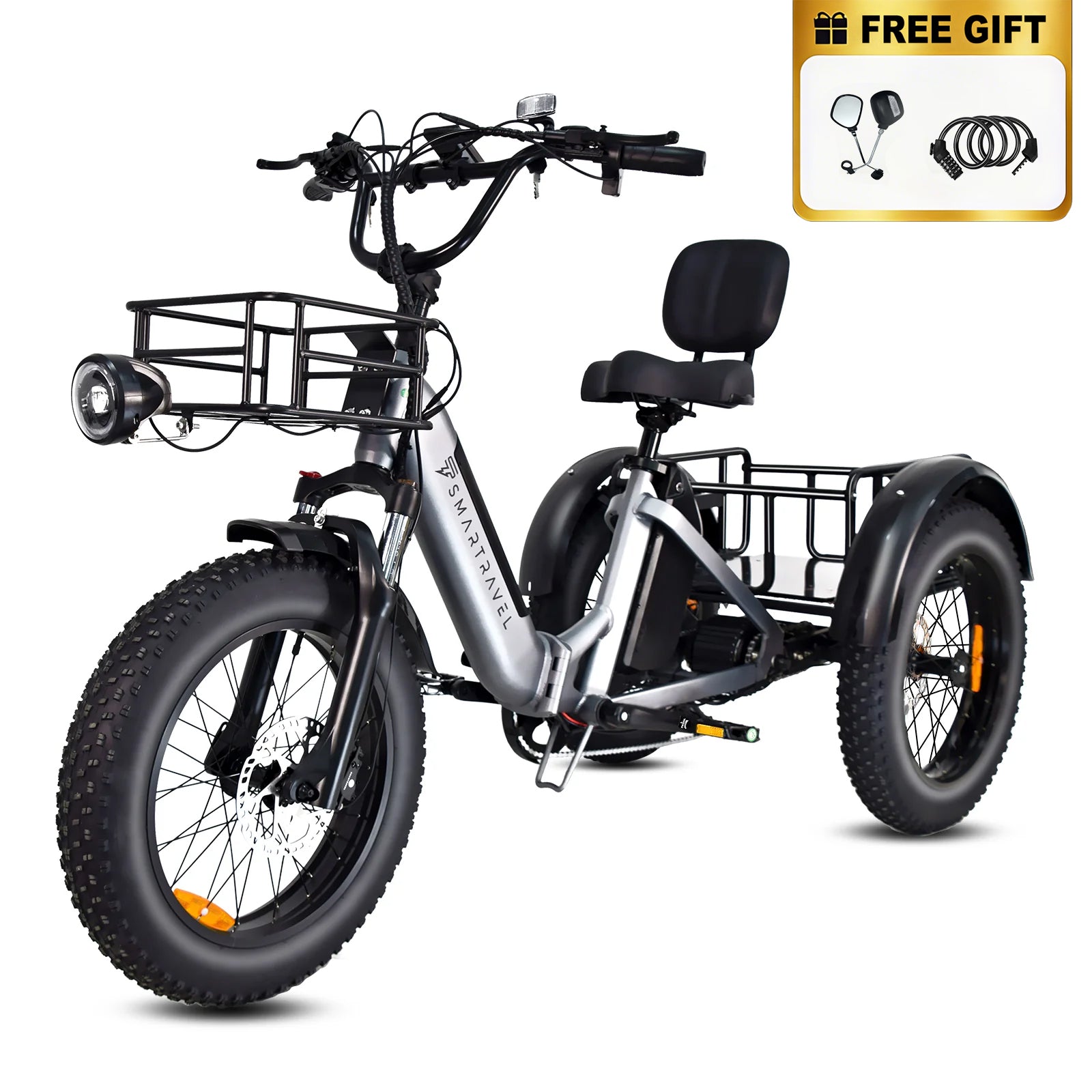 Smartravel Hauler ST301 Dual Battery Cargo Electric Tricycle