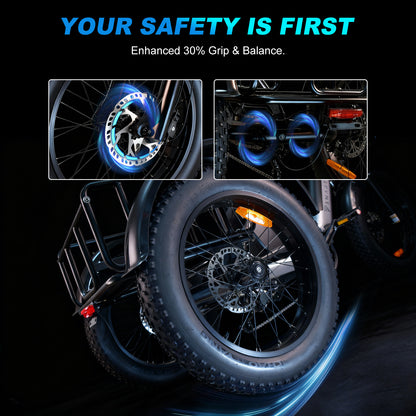 Smartravel Hauler ST301 Dual Battery Cargo Electric Tricycle