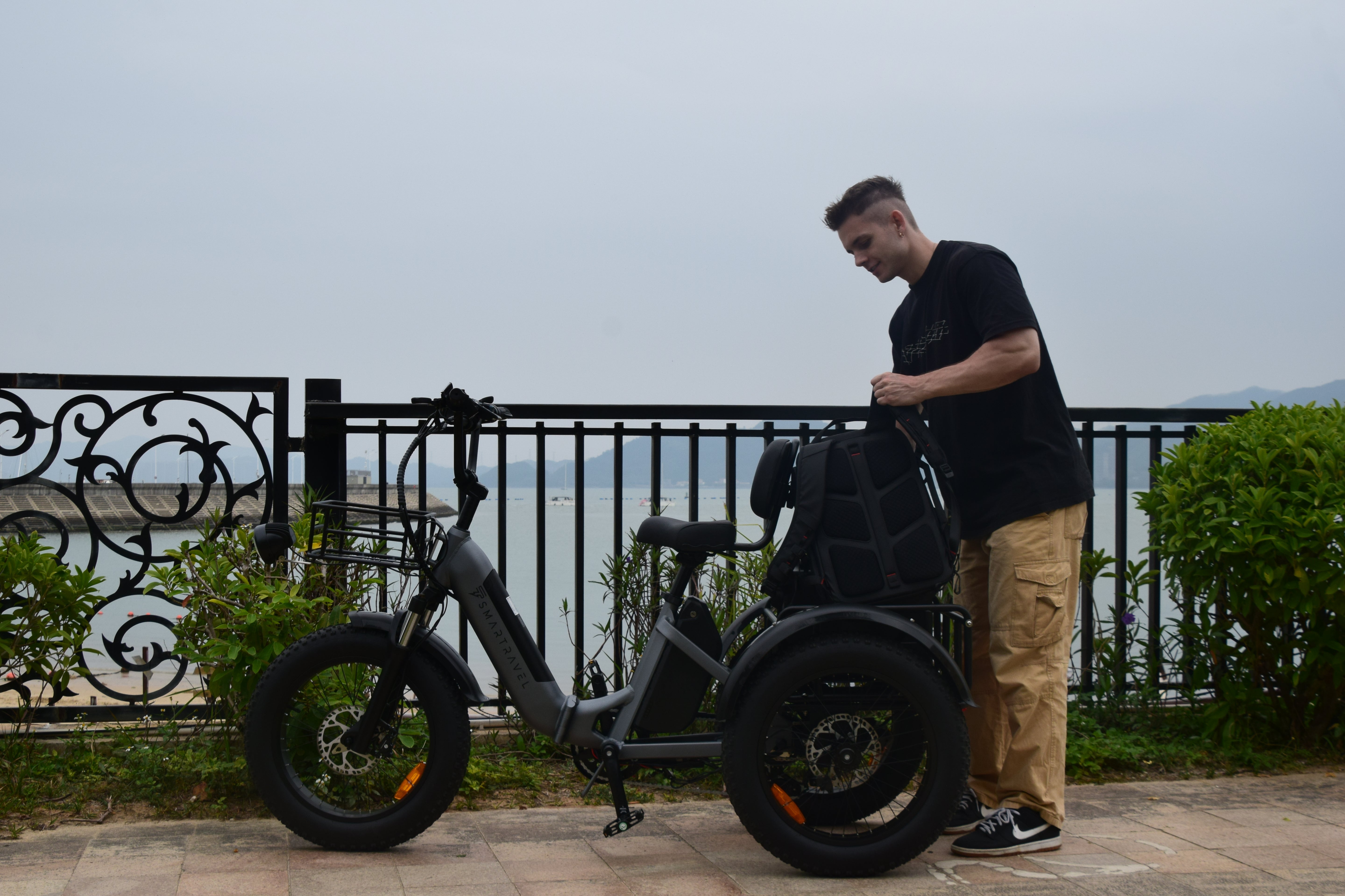 Smartravel Hauler ST301 Dual Battery Cargo Electric Tricycle